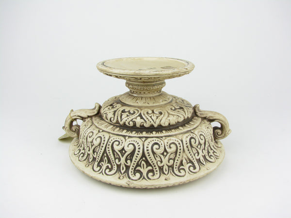 edgebrookhouse - Vintage Napco Baroque Bisque Ceramic Urn Planter