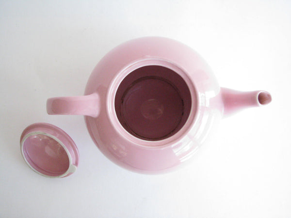edgebrookhouse - 1980s Copco Sam Lebowitz Designed Pink Ceramic Teapot
