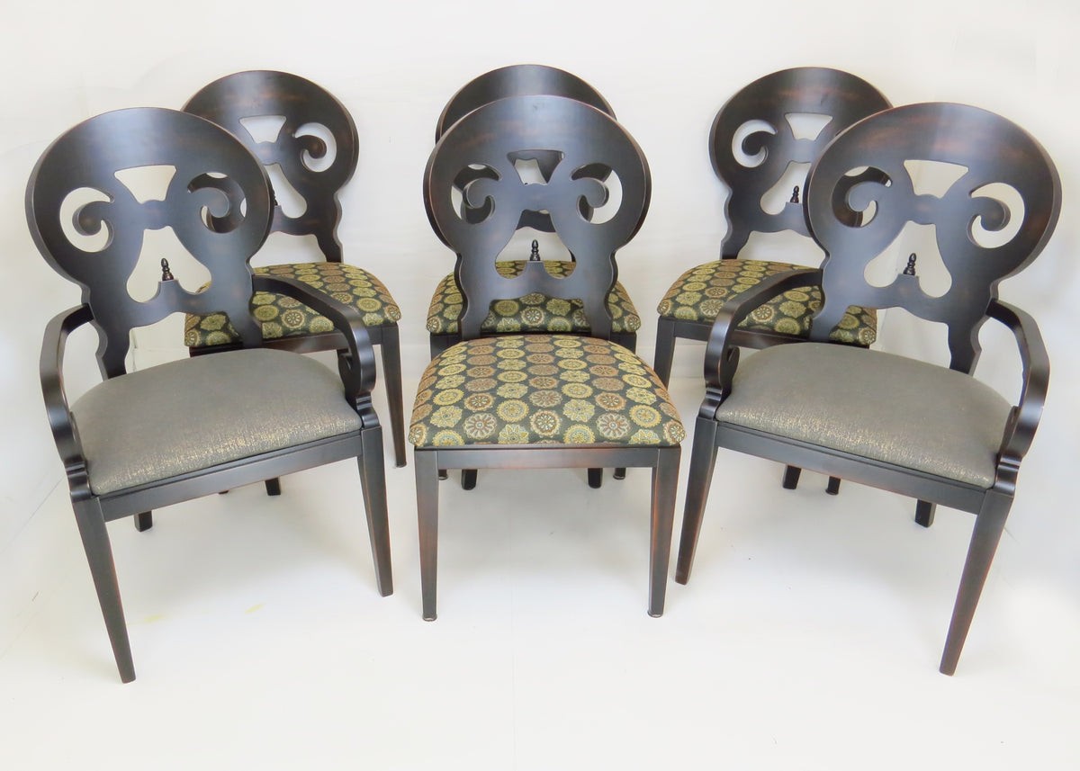 Arhaus Furniture Jordan Bell'arte Dining Chairs Set of 6