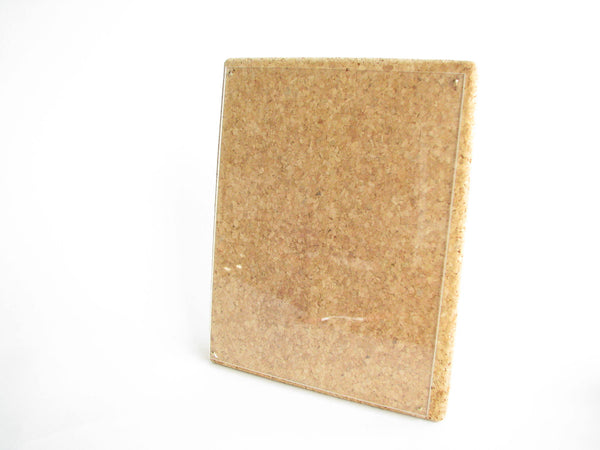 edgebrookhouse - Vintage Cork and Acrylic Standing Picture Frame