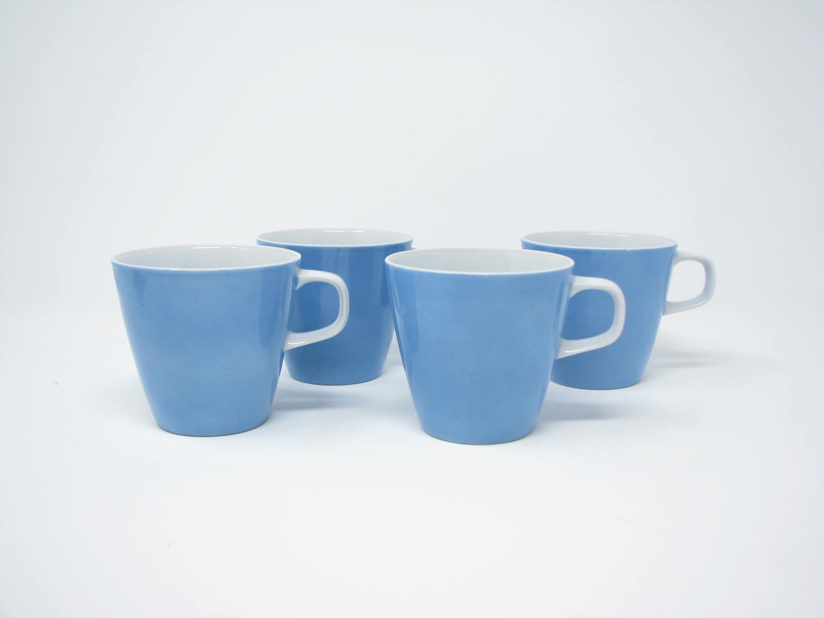 Vintage Mikasa Elite Turquoise Flat Cups Pieces - Main Image
