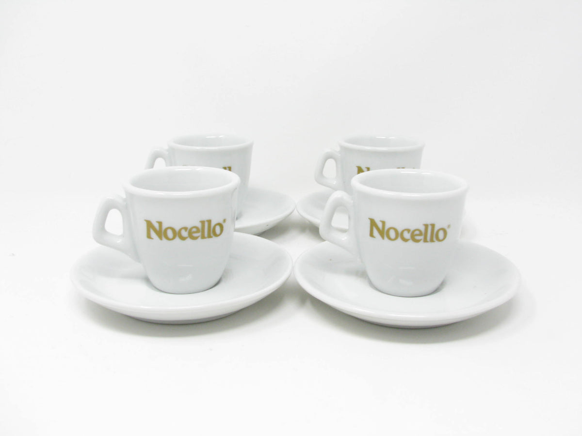 Vintage Nocello IPA Italy Demitasse Espresso Cups & Saucers 8pc Set