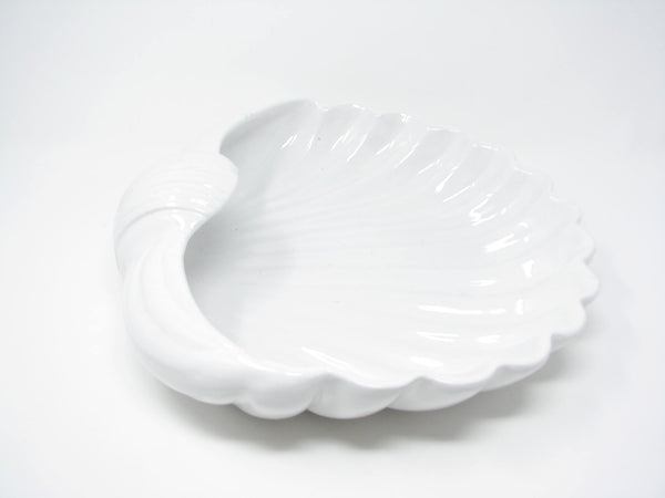 edgebrookhouse - Vintage PV Italy Shell Shaped Ceramic Centerpiece or Console Bowl