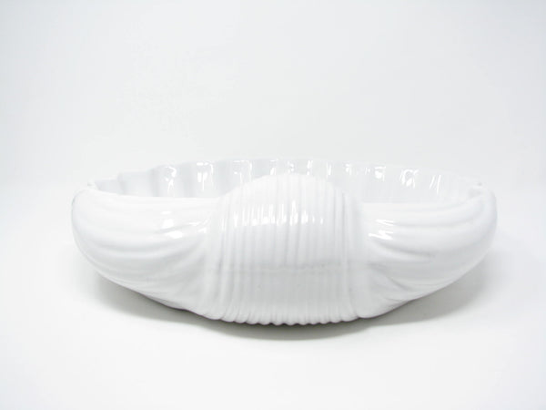 edgebrookhouse - Vintage PV Italy Shell Shaped Ceramic Centerpiece or Console Bowl