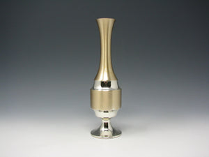 edgebrookhouse - Vintage WMV Germany Ikora Art Deco Silver Plated Metal Bud Vase