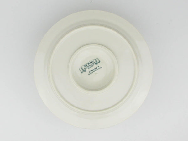 Vintage Syracuse Old Ivory Chiquita Gravy Boat with Attached Underplate