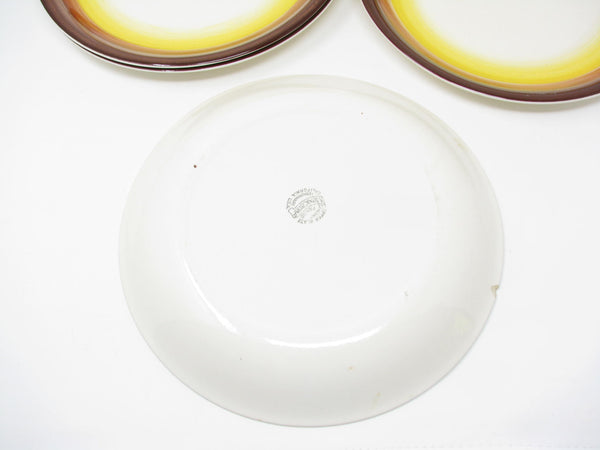 Vintage Vernon Kilns Mexicana Vernonware Dinner Plates - 4 Pieces