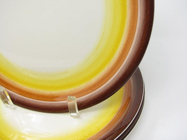 Vintage Vernon Kilns Mexicana Vernonware Dinner Plates - 4 Pieces