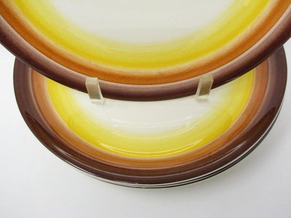 Vintage Vernon Kilns Mexicana Vernonware Dinner Plates - 4 Pieces