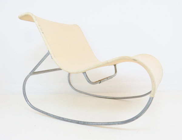 edgebrookhouse - Modern Ikea Emmabo Aluminum and Nylon Mesh Rocker Chair