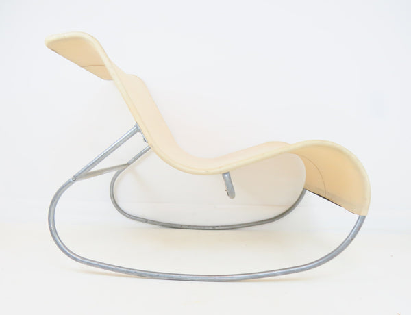 edgebrookhouse - Modern Ikea Emmabo Aluminum and Nylon Mesh Rocker Chair