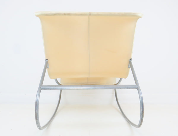 edgebrookhouse - Modern Ikea Emmabo Aluminum and Nylon Mesh Rocker Chair