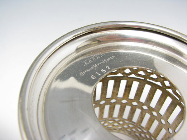 Antique Apollo EPNS Bernard Rice's Sons Silver Plated Sleeves / Glass Holders - 2 Pieces