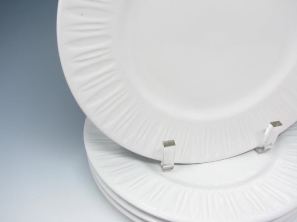 Dansk The Burbs Lily White Stoneware Salad Plates - 4 Pieces