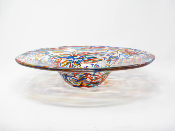 edgebrookhouse - Modern Large Multi-Color Confetti Glass Decorative Bowl by Pier 1