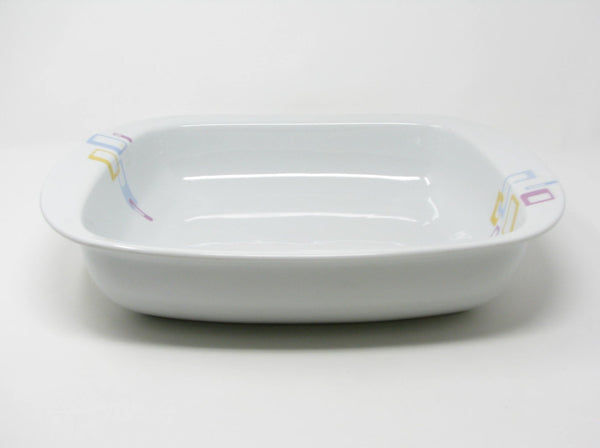 edgebrookhouse - Vintage Royal Worcester Jamie Oliver Retro Large Monster Serving Dish with Geometric Pattern