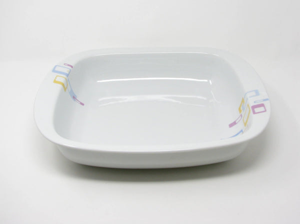 edgebrookhouse - Vintage Royal Worcester Jamie Oliver Retro Large Monster Serving Dish with Geometric Pattern