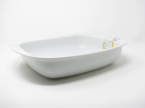 edgebrookhouse - Vintage Royal Worcester Jamie Oliver Retro Large Monster Serving Dish with Geometric Pattern
