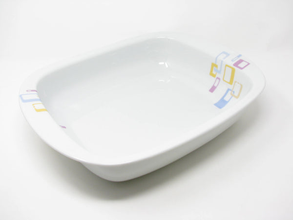edgebrookhouse - Vintage Royal Worcester Jamie Oliver Retro Large Monster Serving Dish with Geometric Pattern