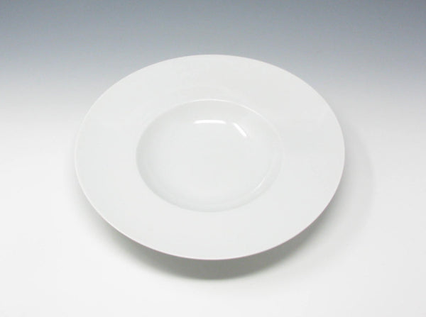 edgebrookhouse Modern Schonwald Germany White Porcelain Pasta Bowl with Organic Shape 610
