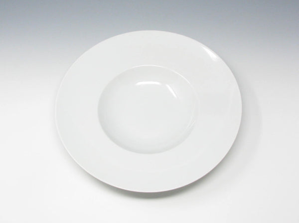 edgebrookhouse Modern Schonwald Germany White Porcelain Pasta Bowl with Organic Shape 610
