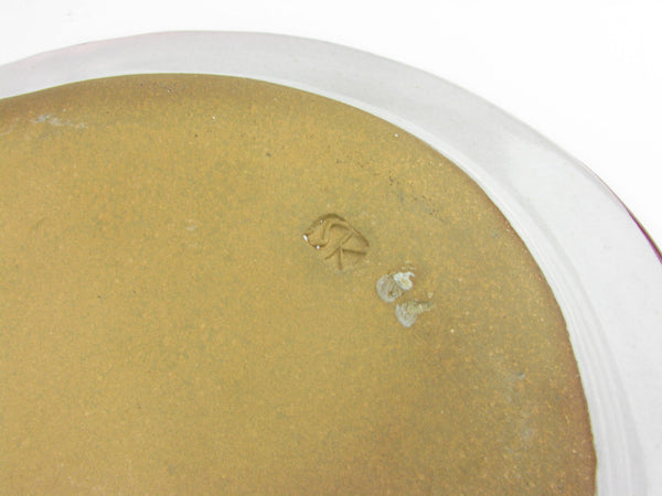 Stephen Kilborn Rabbit Studio Art Pottery Platter Made in Taos New Mexico