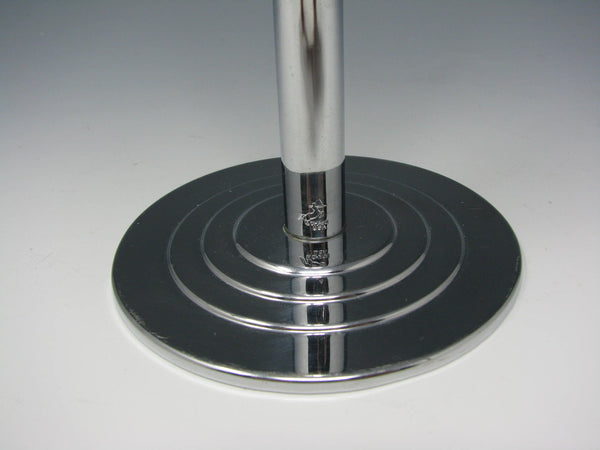 Vintage 1930s Gerth & Gerth for Chase Art Deco Tubular Chrome Bud Vase