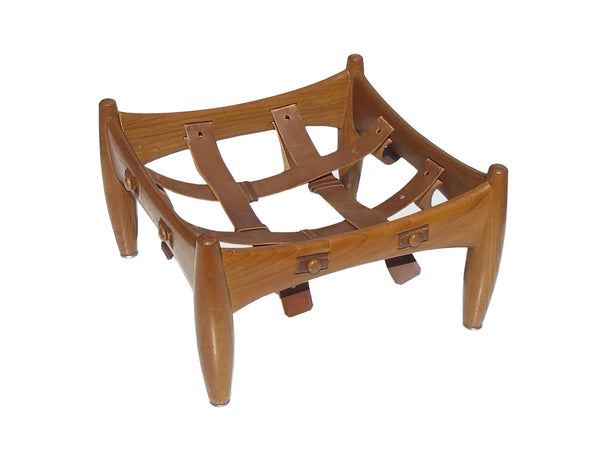 Vintage 1950s Brazilian Modern Sergio Rodrigues "Sheriff" Sofa, Lounge Chair & Ottoman - 3 Pieces