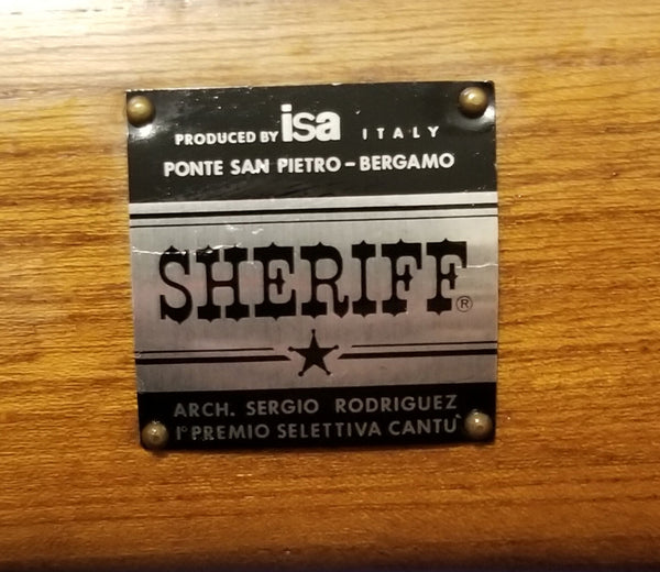 Vintage 1950s Brazilian Modern Sergio Rodrigues "Sheriff" Sofa, Lounge Chair & Ottoman - 3 Pieces