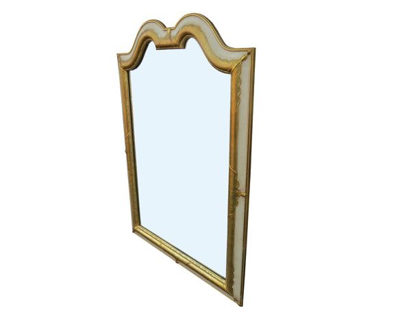 edgebrookhouse Vintage 1960s D Milch & Sons Gilt and Gesso Venetian Style Mirror