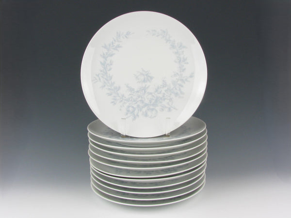 Vintage 1960s Raymond Loewy for Rosenthal Continental Rose Damask Dinnerware Set - 76 Pieces