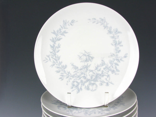 Vintage 1960s Raymond Loewy for Rosenthal Continental Rose Damask Dinnerware Set - 76 Pieces