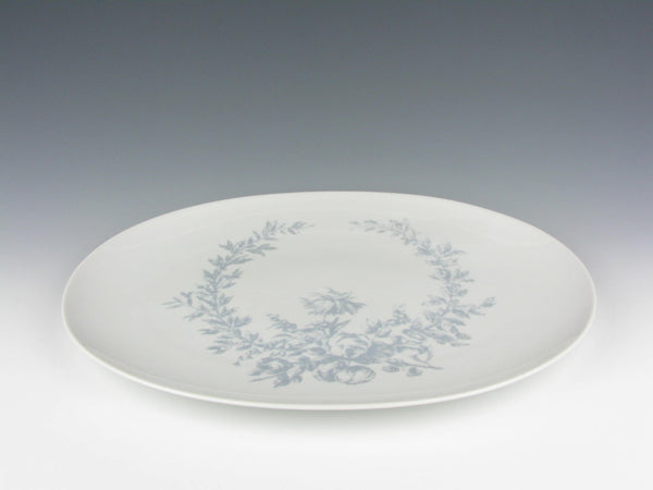 Vintage 1960s Raymond Loewy for Rosenthal Continental Rose Damask Dinnerware Set - 76 Pieces