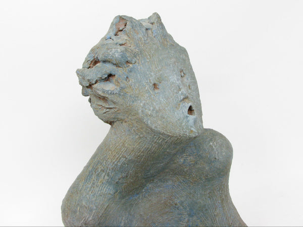 Vintage 1970s Frances B Newman Sculpture - The Surprise