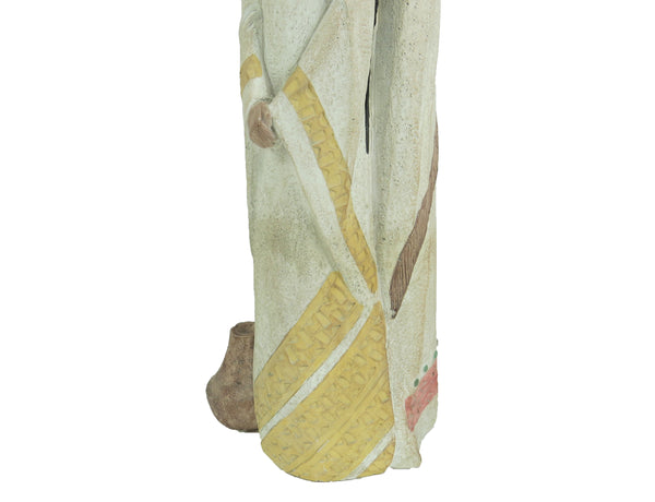 edgebrookhouse - Vintage 1988 Austin Productions Sculpture of Acoma Women "Earth Wind & Fire"