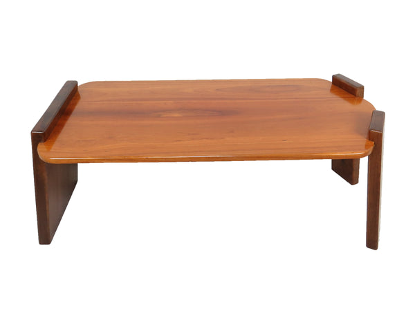 Vintage 3-Piece Walnut Occasional Tables Attributed to Mario Marenco Design for Mobil Girgi - Italy
