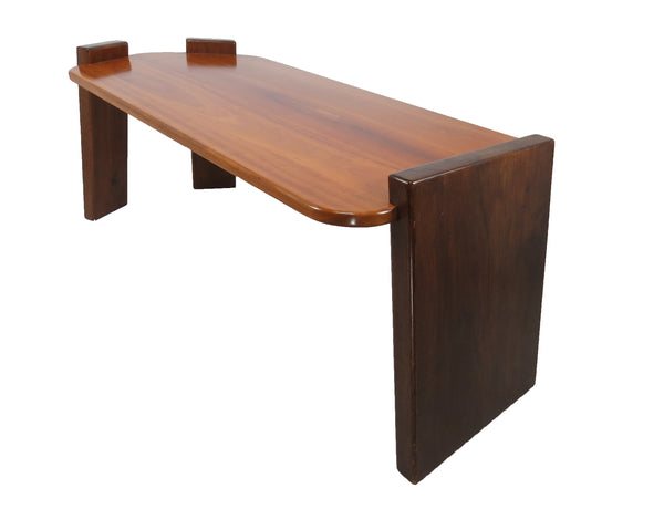 Vintage 3-Piece Walnut Occasional Tables Attributed to Mario Marenco Design for Mobil Girgi - Italy