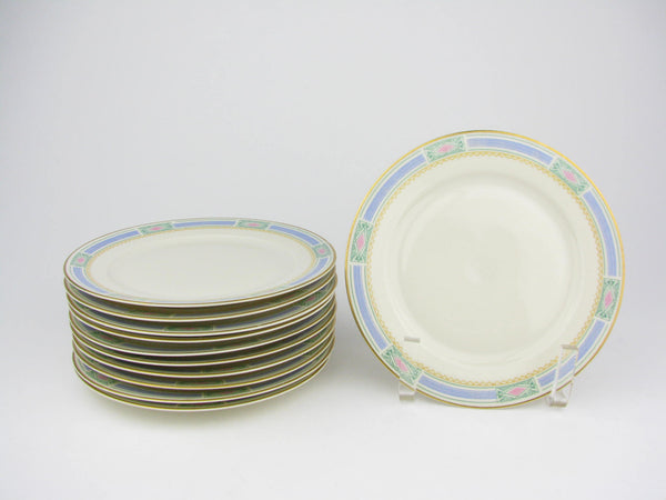edgebrookhouse - Vintage Art Deco Community Noblesse Bavarian Porcelain Dinnerware Set - 93 Pieces