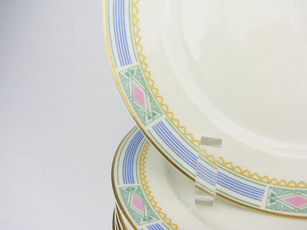 edgebrookhouse - Vintage Art Deco Community Noblesse Bavarian Porcelain Dinnerware Set - 93 Pieces