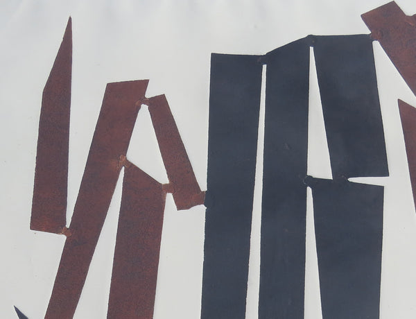 Beverly Pepper Abstract Relief Limited Edition Multi-Medium Lithograph - Signed and Numbered