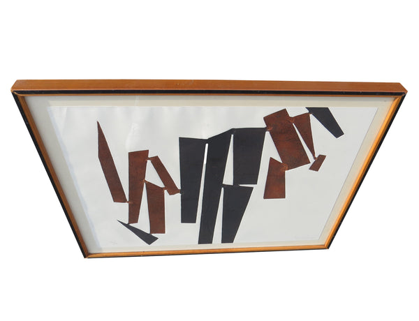 Beverly Pepper Abstract Relief Limited Edition Multi-Medium Lithograph - Signed and Numbered