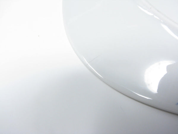 Vintage Block Transitions White Square Dessert or Bread Plates - 8 Pieces