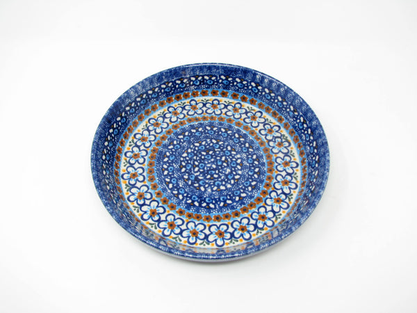 edgebrookhouse Vintage Boleslawiec Zaklady Ceramiczne Polish Pottery Pie Plates - 2 Pieces