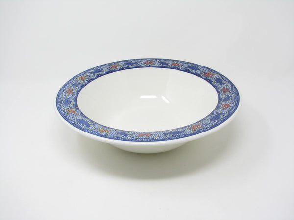 Vintage Brunelli Italy Mosaic Fish Ceramic Serving Bowl