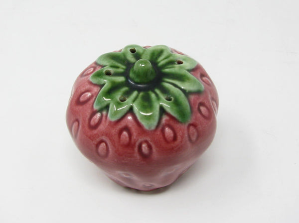 Vintage Cemar California Pottery Strawberry Small Shaker
