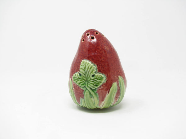 Vintage Cemar California Pottery Style Strawberry Shaped Shaker - Made in Portugal