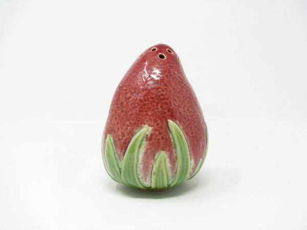 Vintage Cemar California Pottery Style Strawberry Shaped Shaker - Made in Portugal