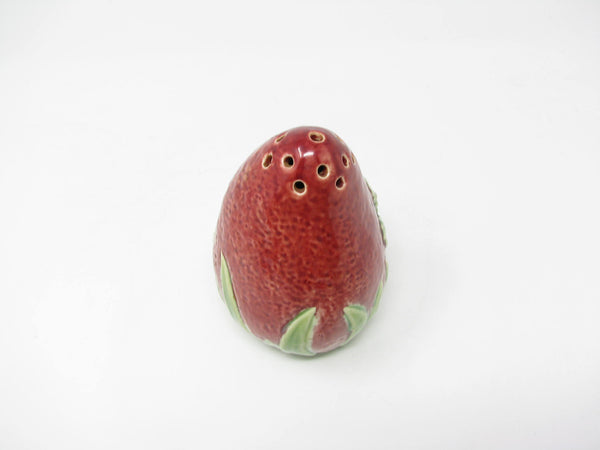 Vintage Cemar California Pottery Style Strawberry Shaped Shaker - Made in Portugal