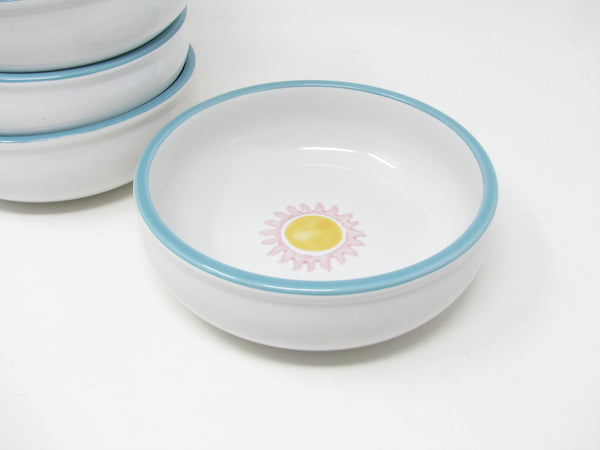 Vintage Dansk Costa Del Sol Stoneware Cereal Bowls - 7 Pieces