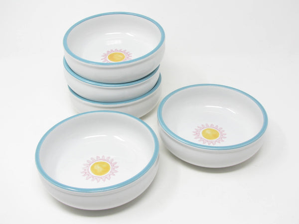 Vintage Dansk Costa Del Sol Stoneware Cereal Bowls - 7 Pieces
